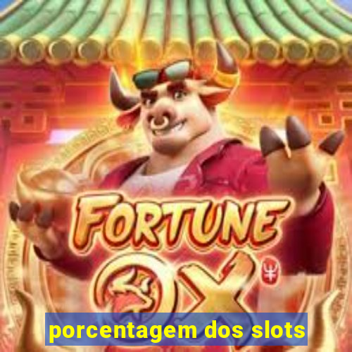 porcentagem dos slots